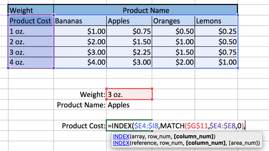 How to cross reference spreadsheet data using VLookup in Excel